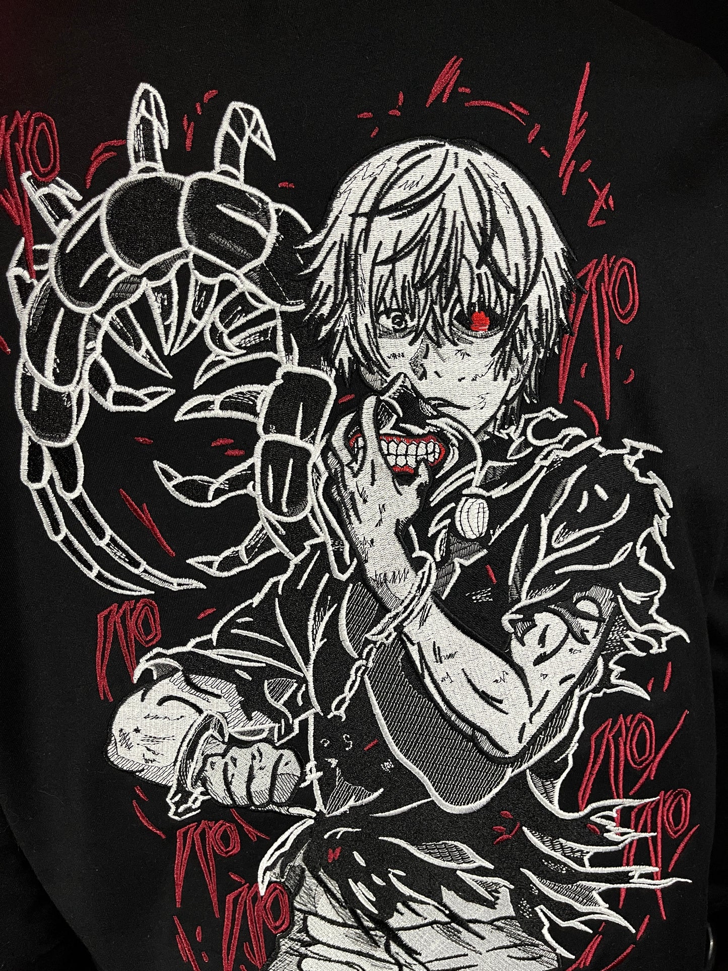 Tokyo ghoul V1 Buzo cuello redondo