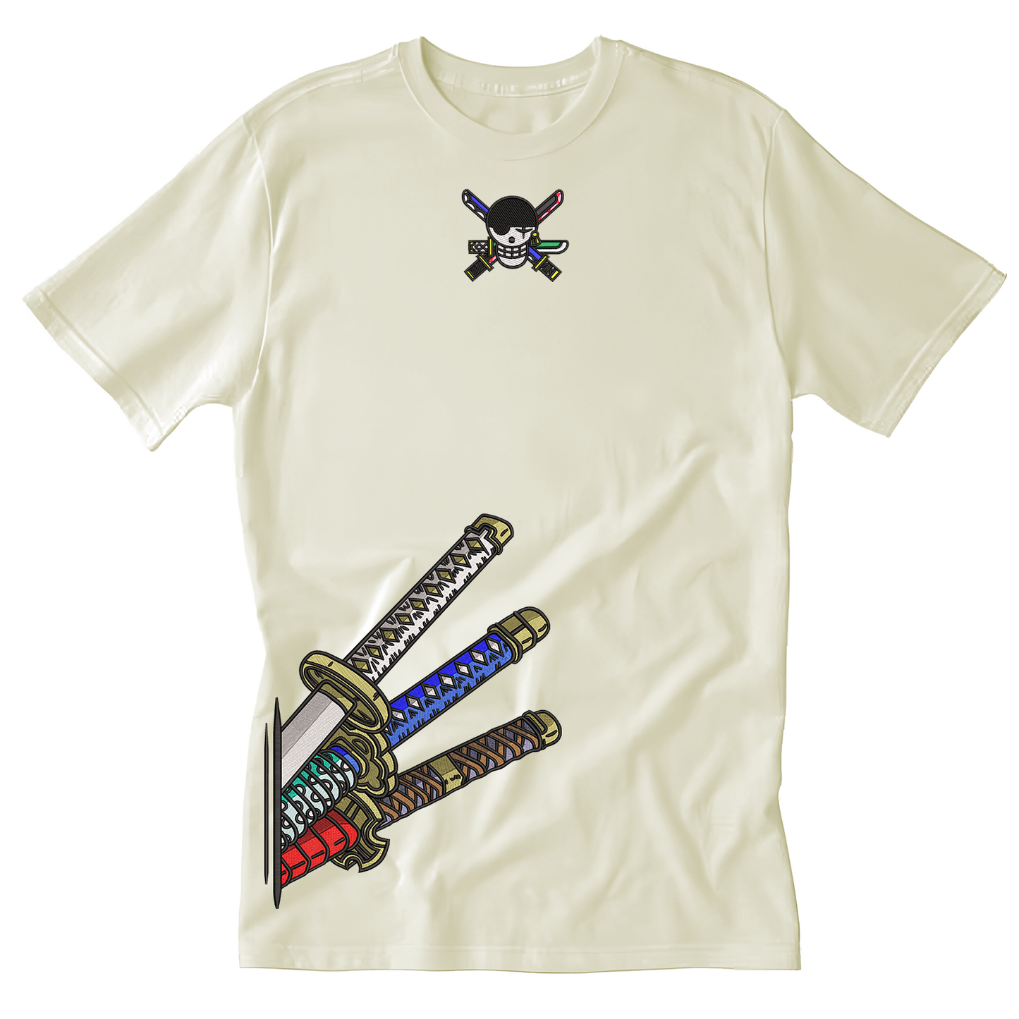 Zoro espadas v1 camiseta