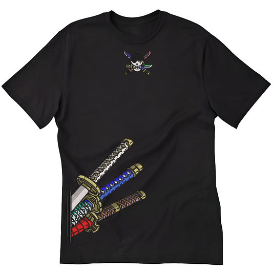 Zoro espadas v1 camiseta