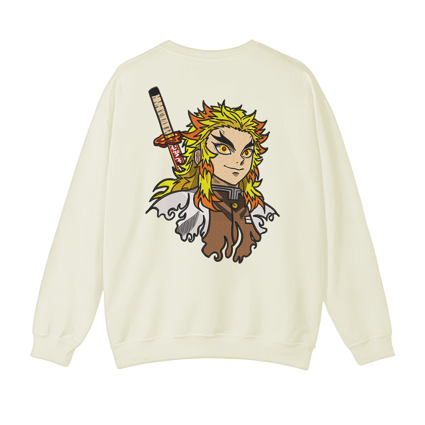 Rengoku v3 Buzo cuello redondo