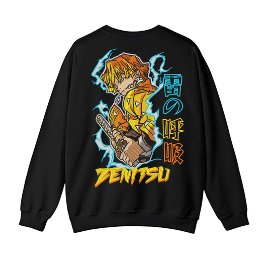 Zenitsu v1 Buzo cuello redondo