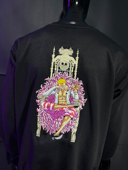Doflamingo v1 buzo cuello redondo