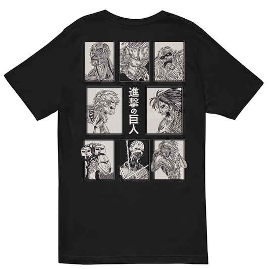 Attack on titan Camiseta