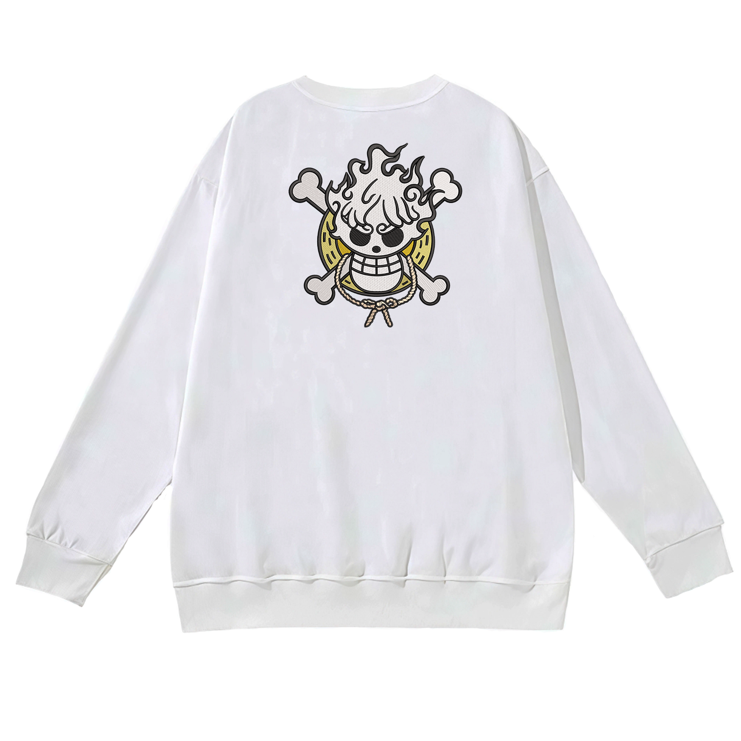 Luffy v1 Buzo cuello redondo