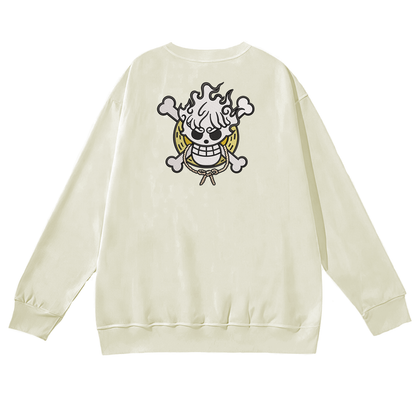 Luffy v1 Buzo cuello redondo