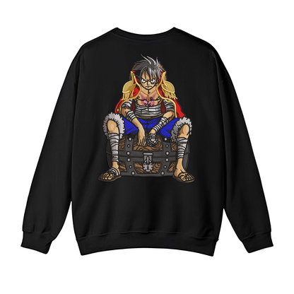 Luffy cofre Buzo cuello redondo