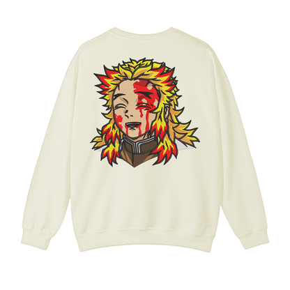 Rengoku v2 Buzo cuello redondo