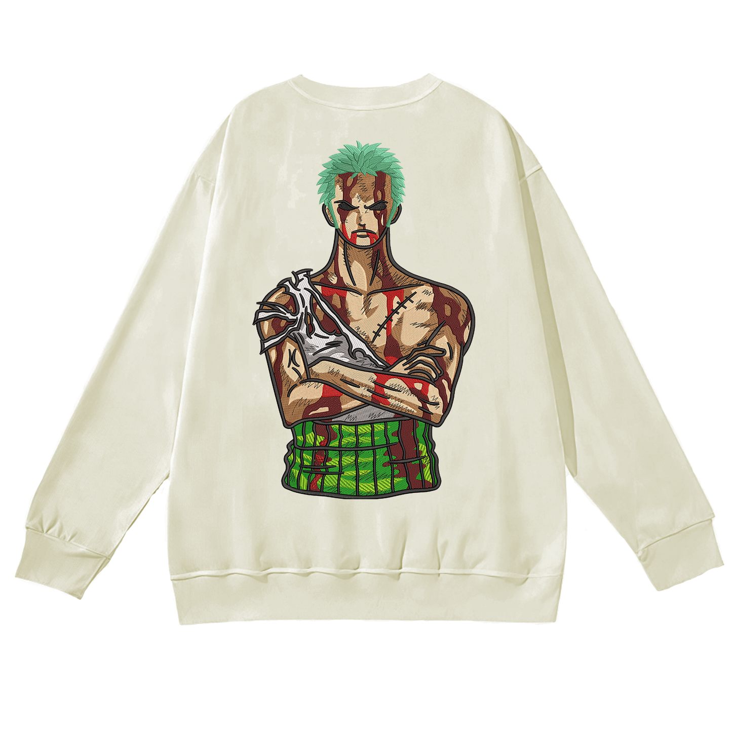 Zoro aqui no paso nada Buzo cuello redondo