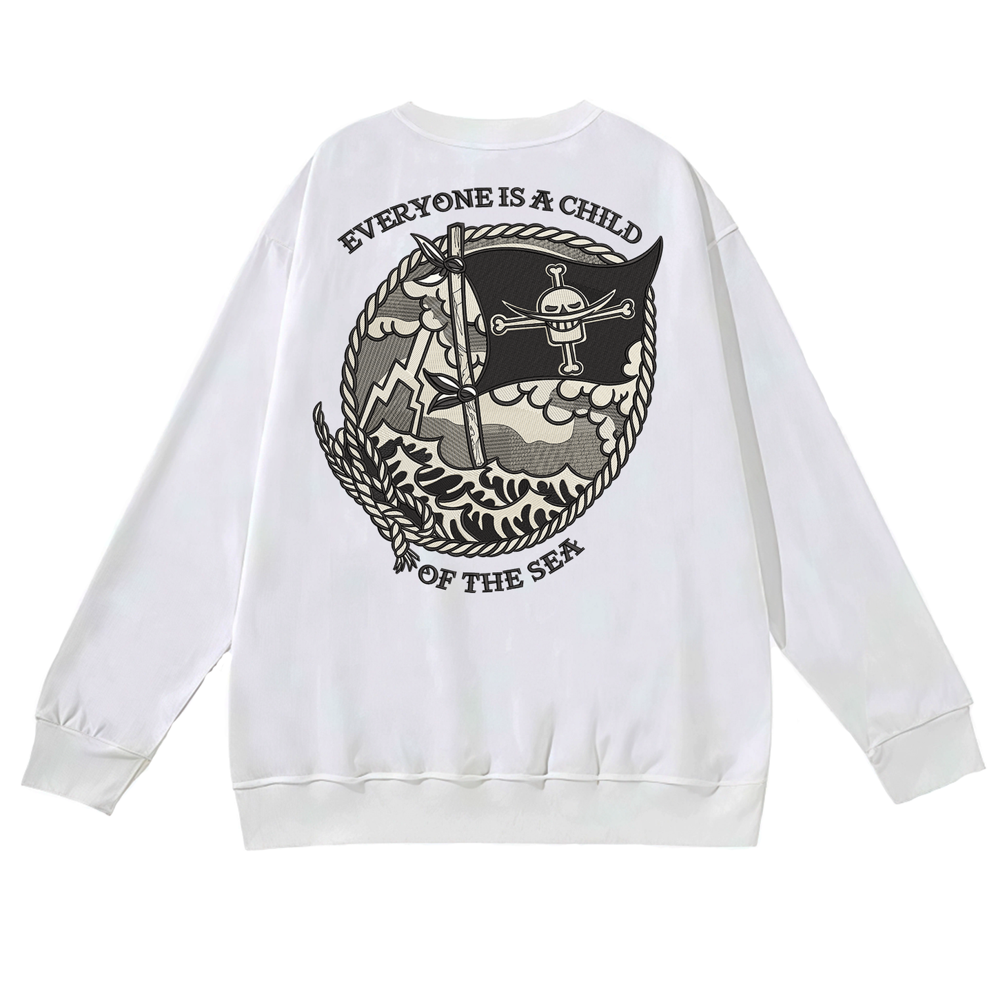 Whitebeard Flag Round Neck Diver