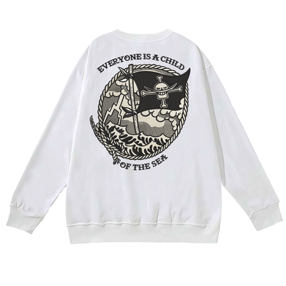 Whitebeard Flag Round Neck Diver