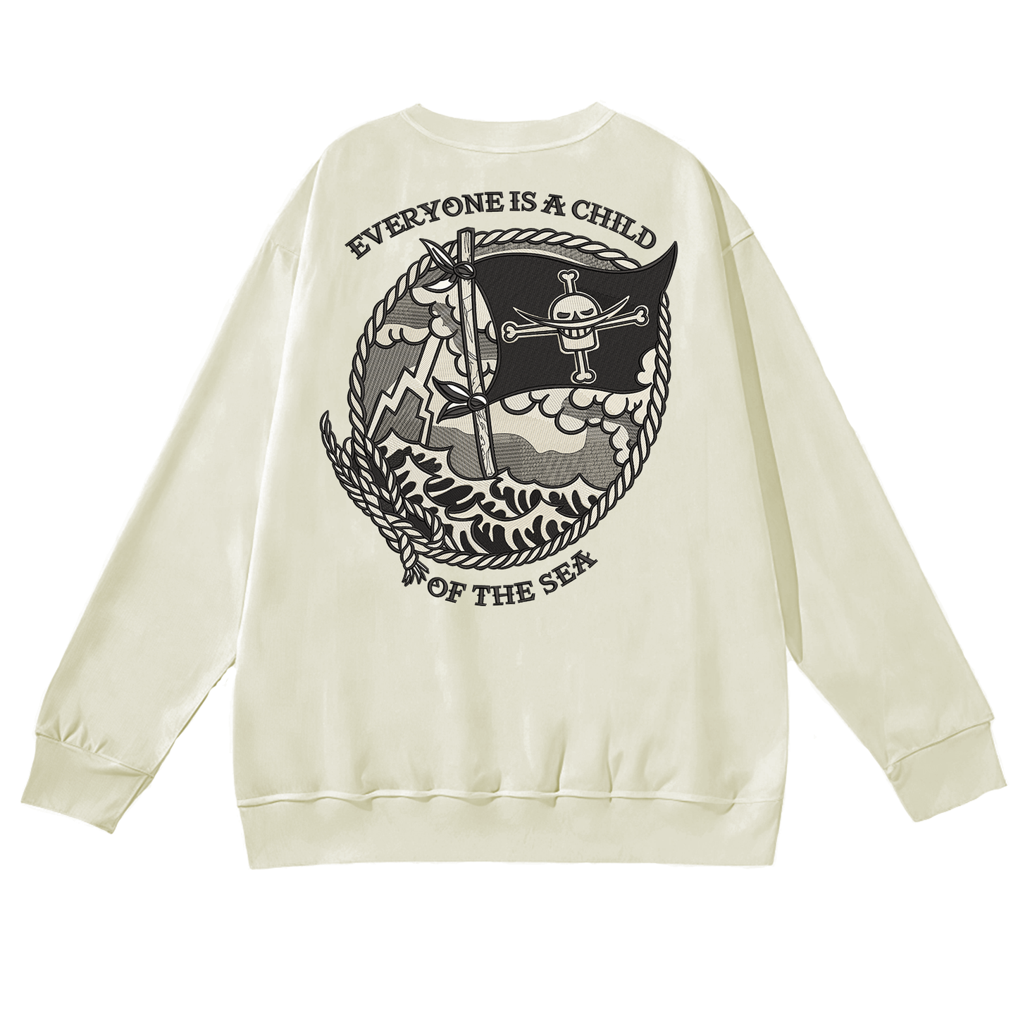 Whitebeard Flag Round Neck Diver