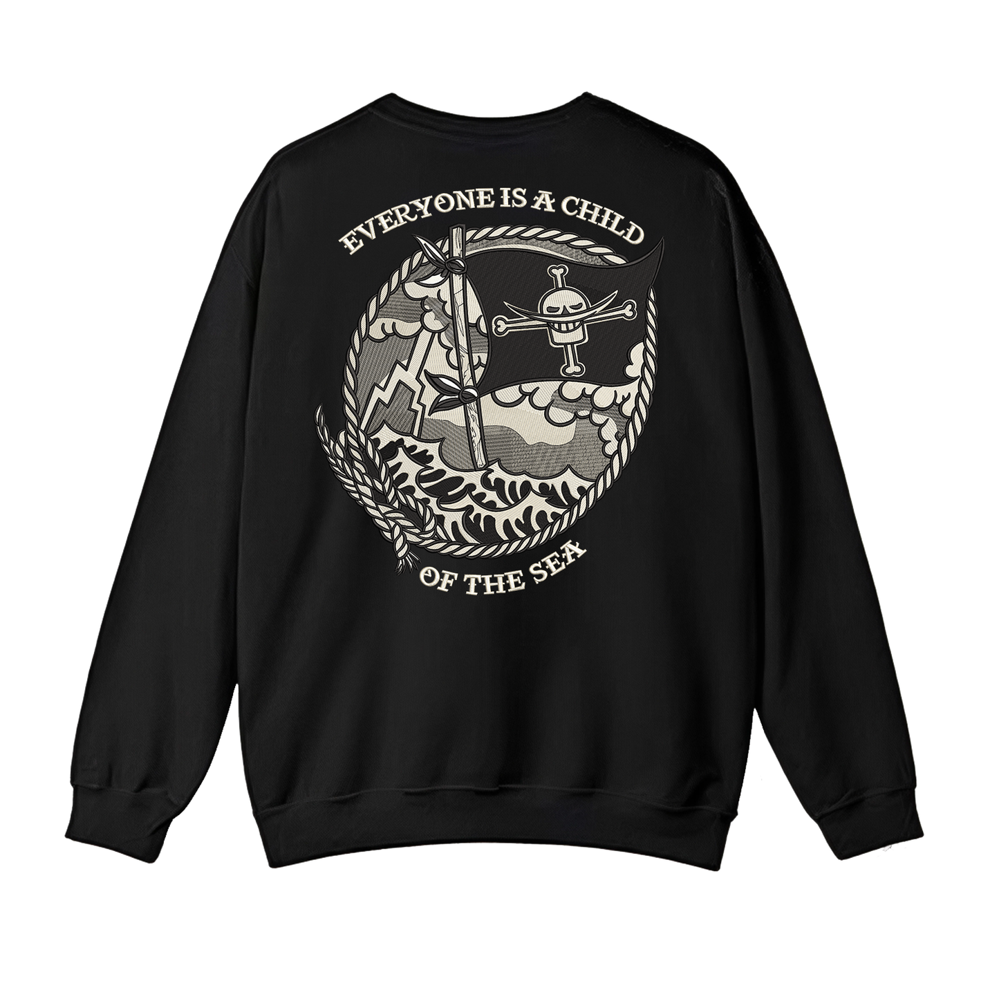 Whitebeard Flag Round Neck Diver