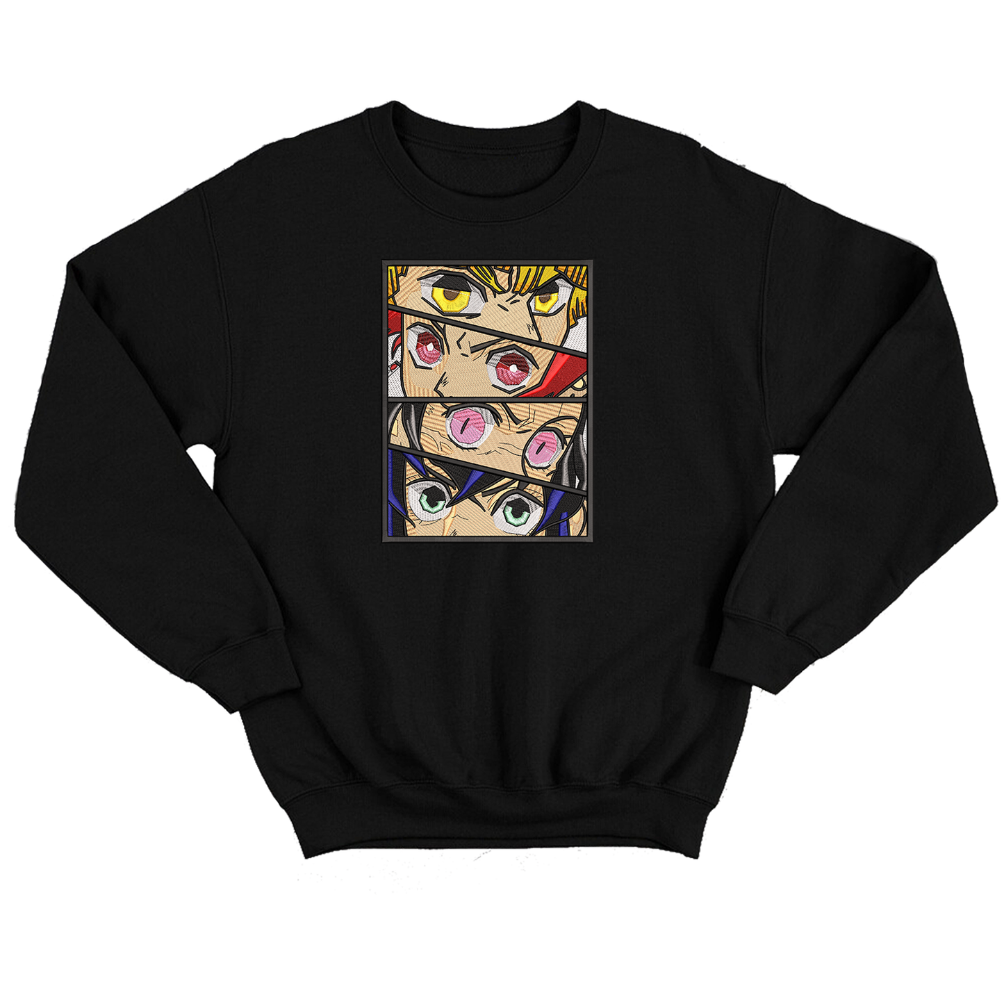 Demon slayer v1 Buzo Cuello redondo