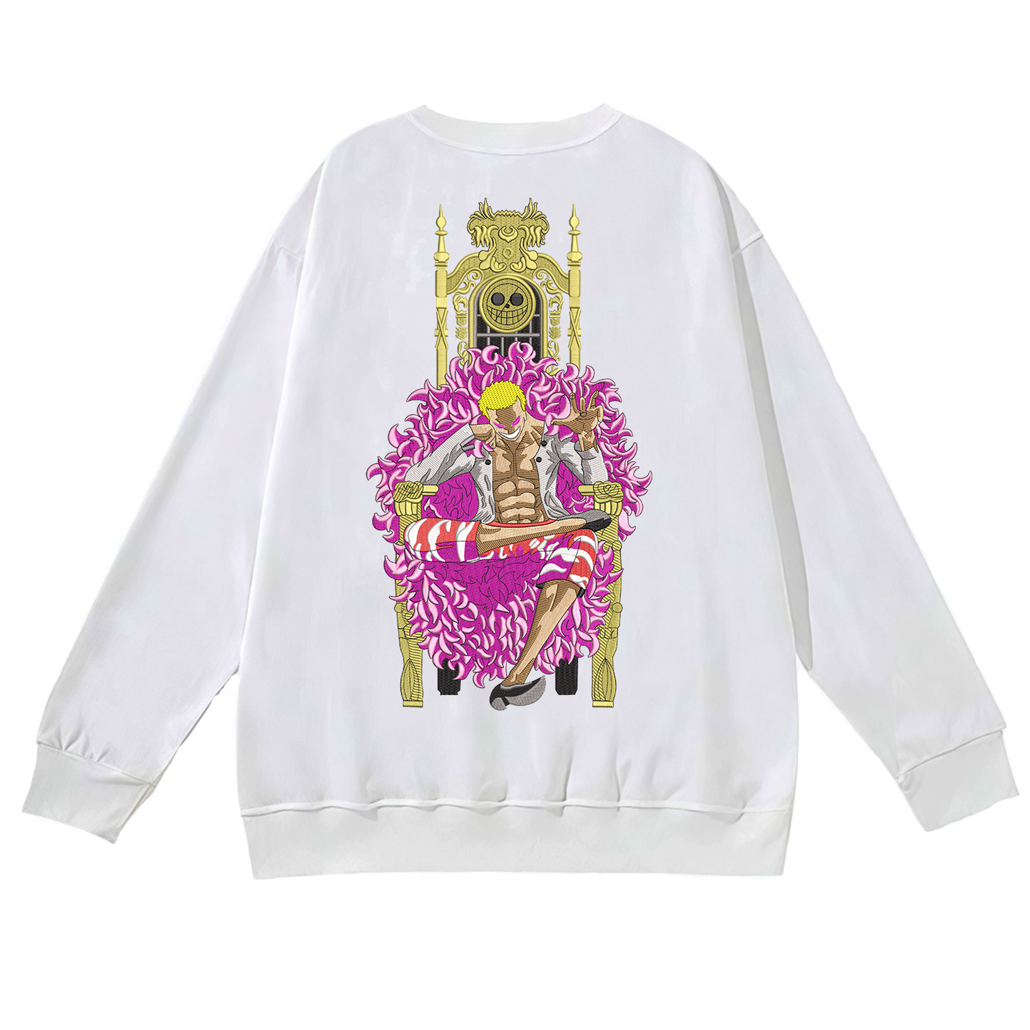 Doflamingo v1 buzo cuello redondo