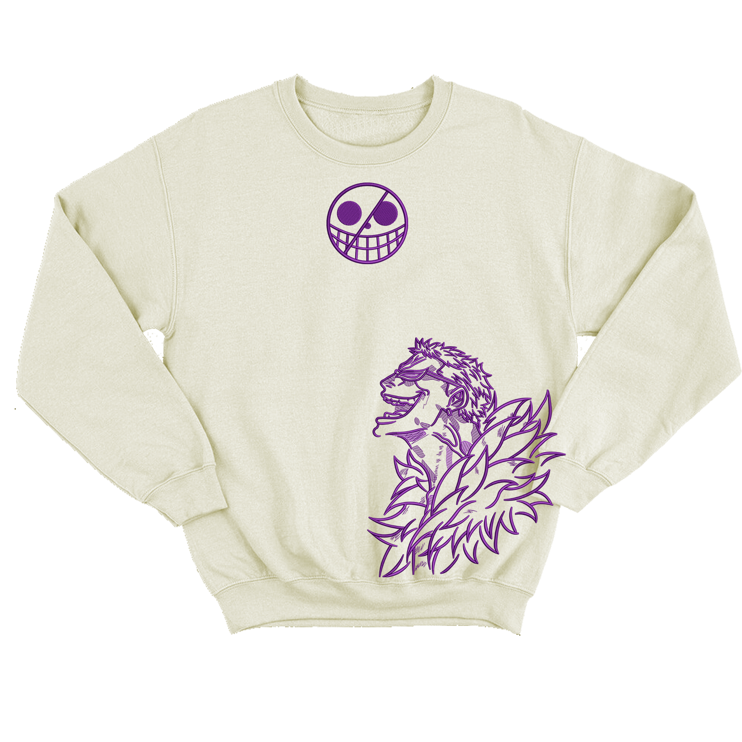 Doflamingo v1 buzo cuello redondo