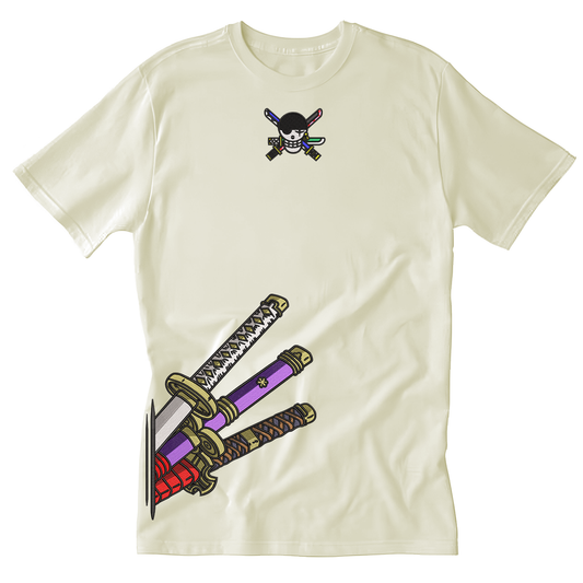 Zoro espadas v2 camiseta