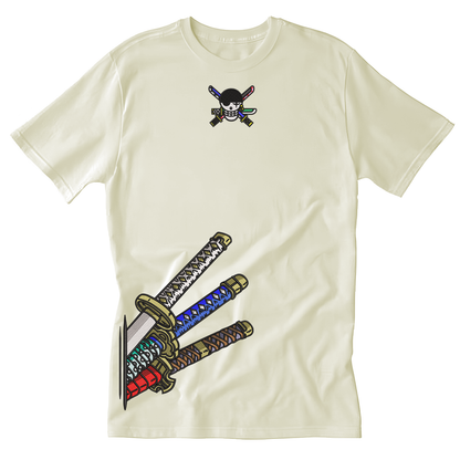 Zoro espadas v1 camiseta