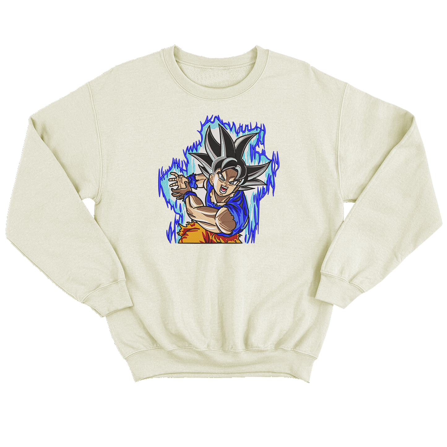 Goku v3 Buzo cuello redondo