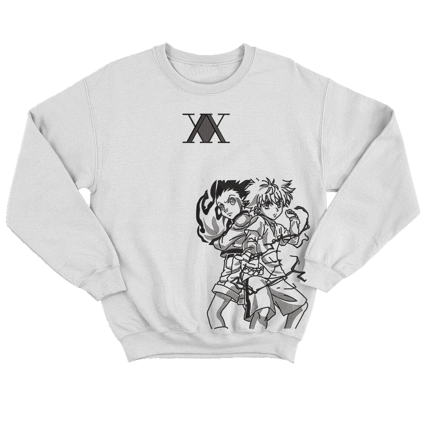 Hunter x hunter v1 Buzo cuello redondo