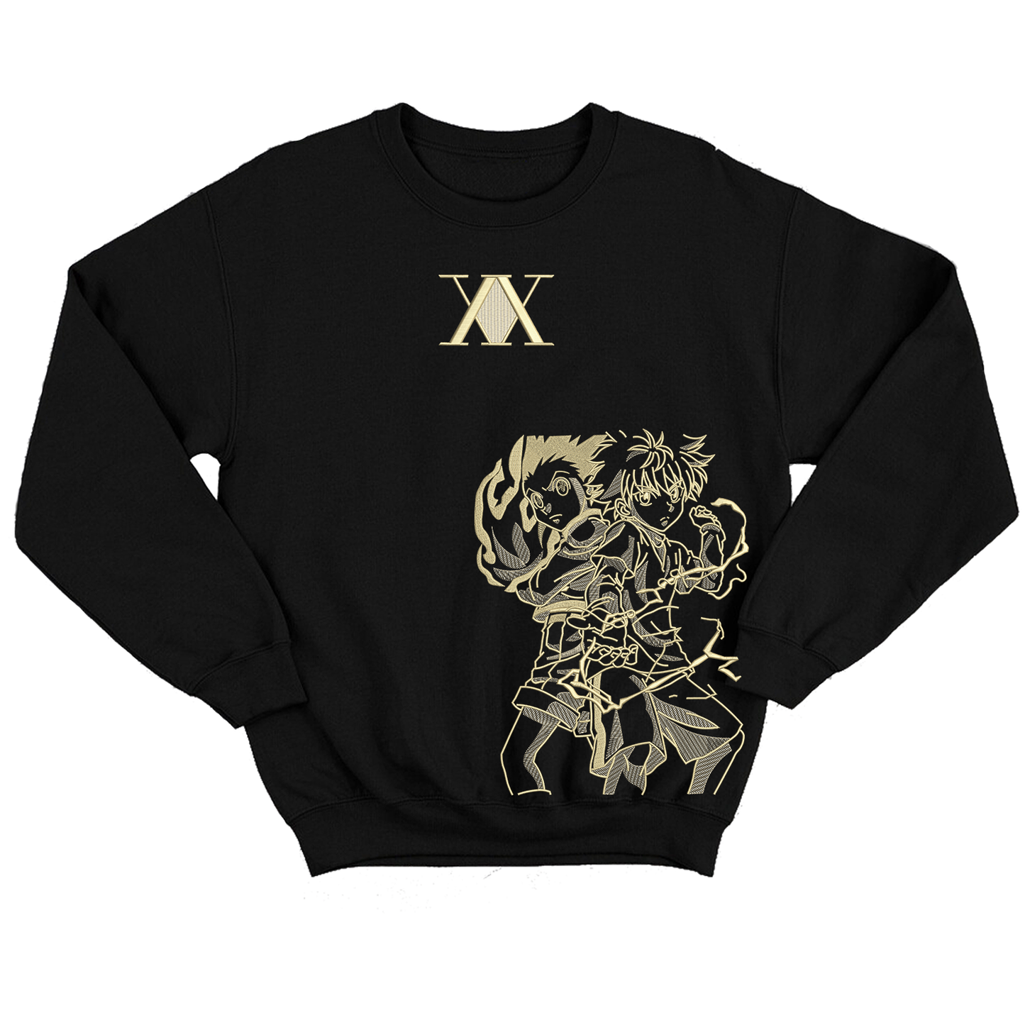 Hunter x hunter v1 Buzo cuello redondo