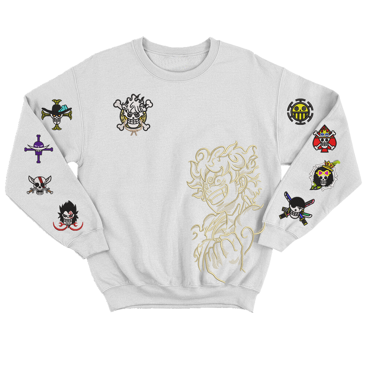 One piece tripulación v3 buzo cuello redondo