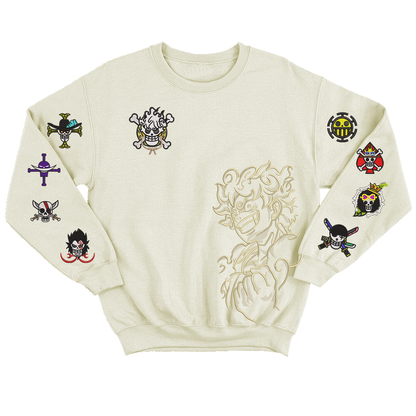 One piece tripulación v3 buzo cuello redondo