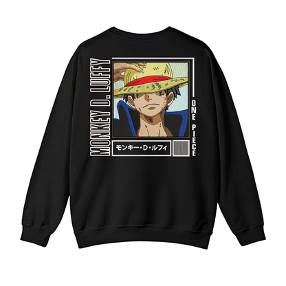Monkey D Luffy Buzo cuello redondo