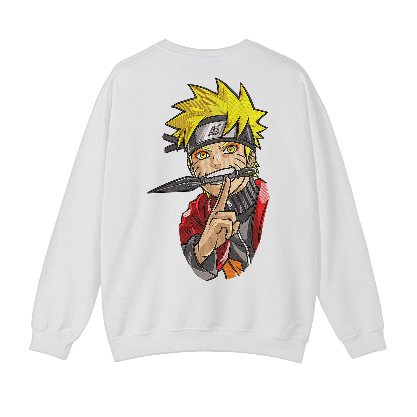 Naruto v2 Buzo cuello redondo