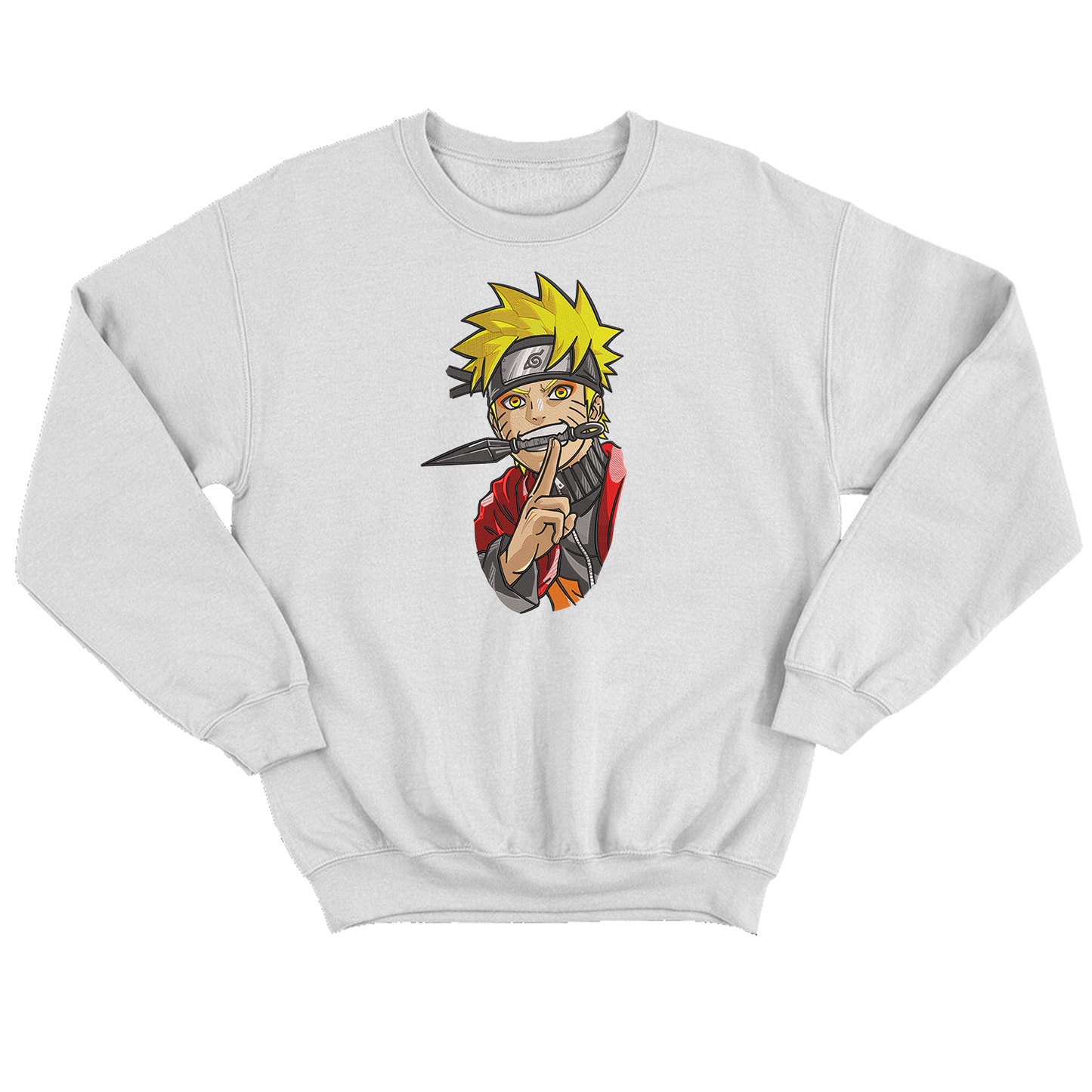 Naruto v2 Buzo cuello redondo