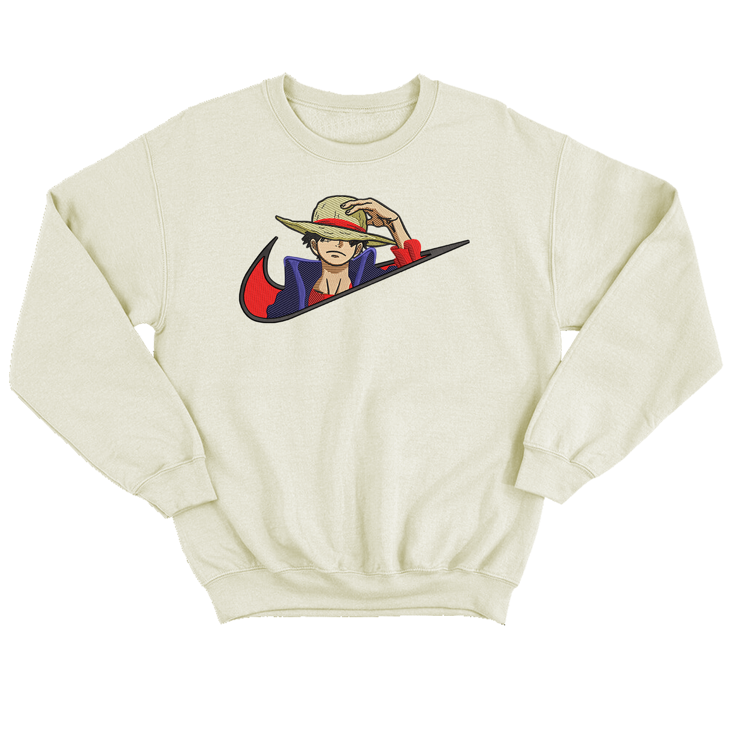 Luffy g5 Nike Crew Neck Sweatshirt