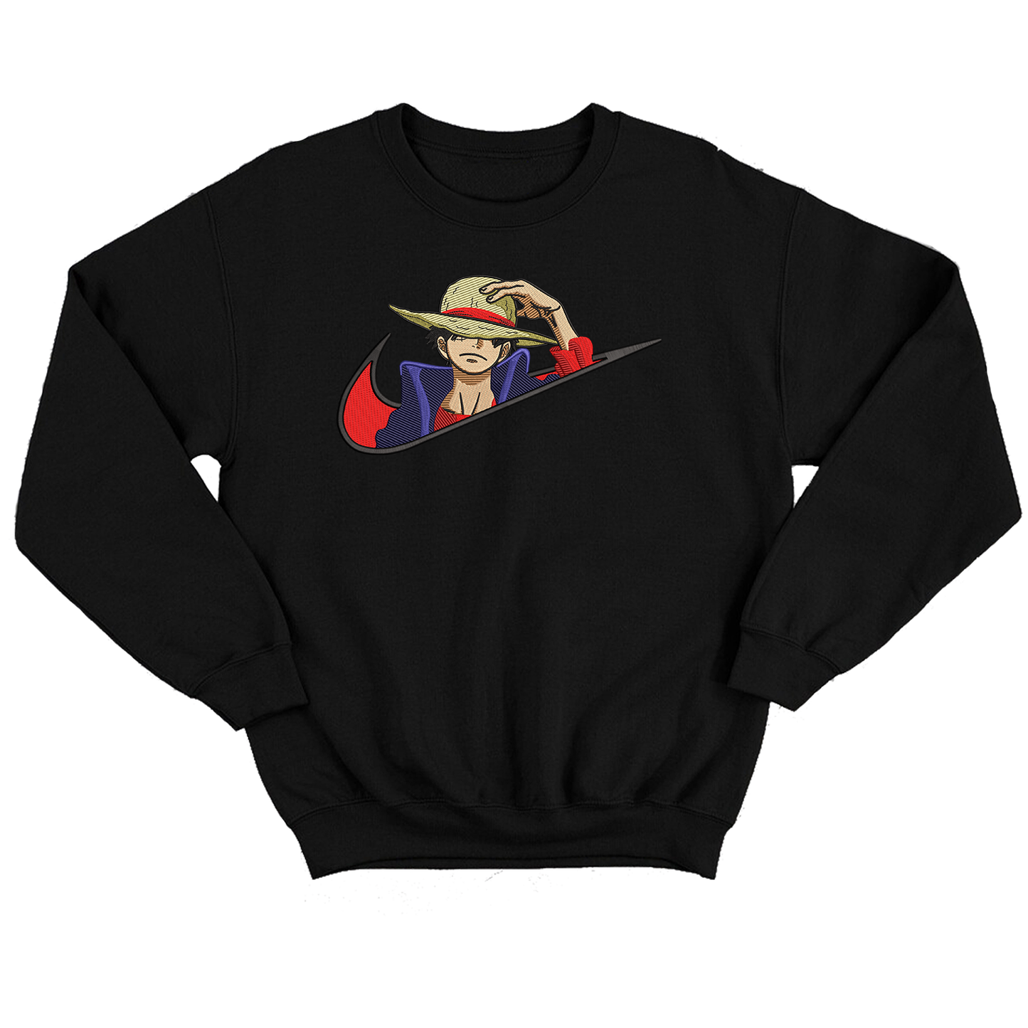Luffy g5 Nike Crew Neck Sweatshirt
