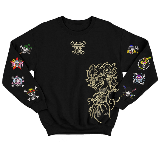 One piece tripulación v2 buzo cuello redondo