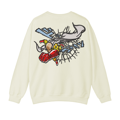 One Punch Man v1 Crew Neck Hoodie