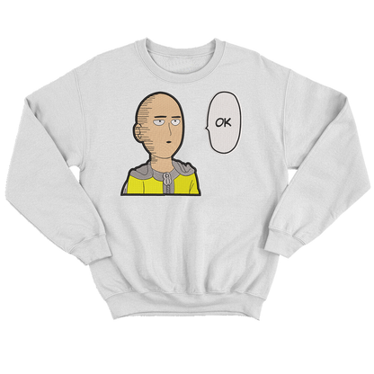 One punch man OK Buzo cuello redondo