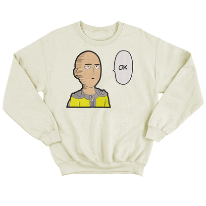 One punch man OK Buzo cuello redondo