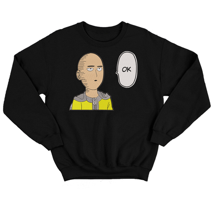 One punch man OK Buzo cuello redondo
