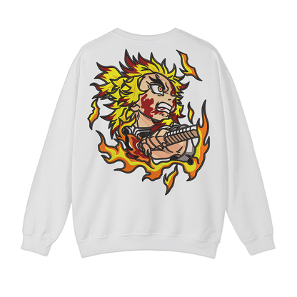 Rengoku v1 Buzo cuello redondo