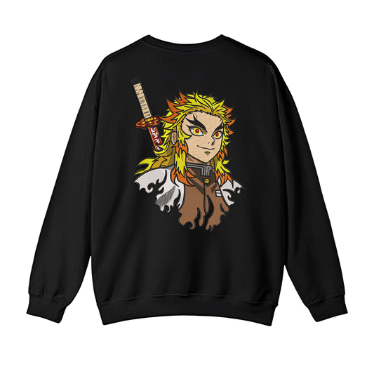 Rengoku v3 Buzo cuello redondo