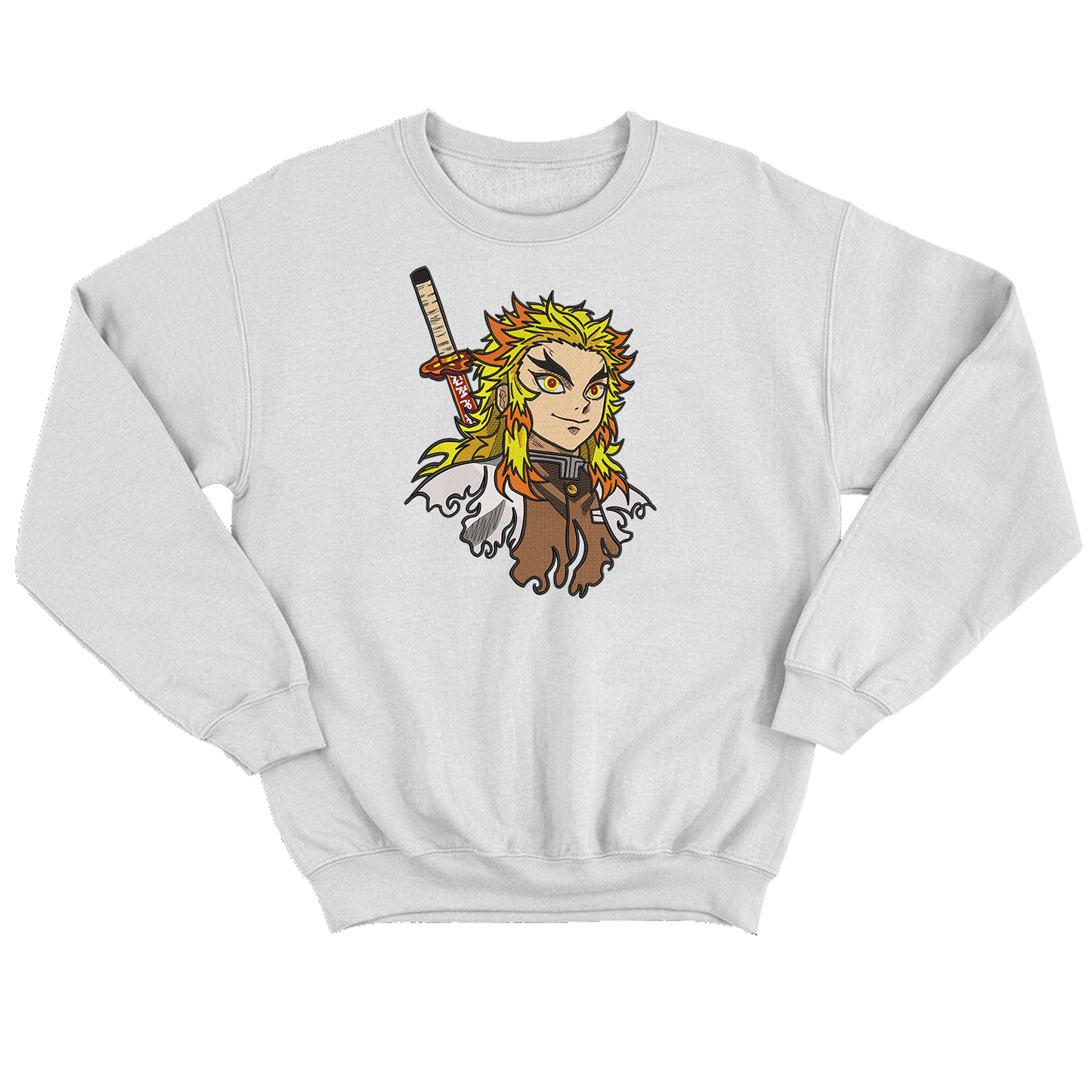 Rengoku v3 Buzo cuello redondo