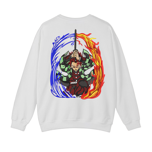 Tanjiro v2 Buzo cuello redondo