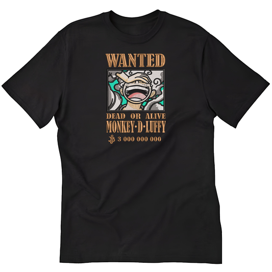 Wanted luffy g5 Camiseta