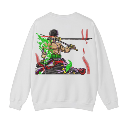 Zoro espadas v1.2 Buzo cuello redondo