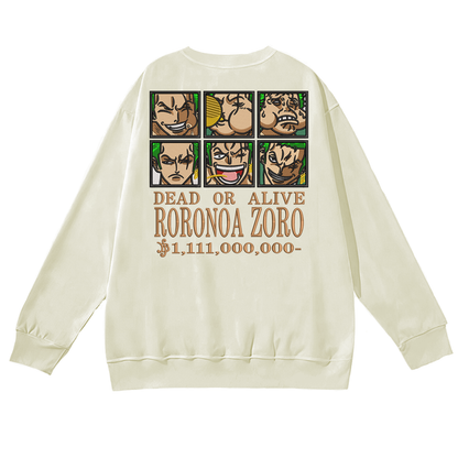 Zoro faces crew neck diver