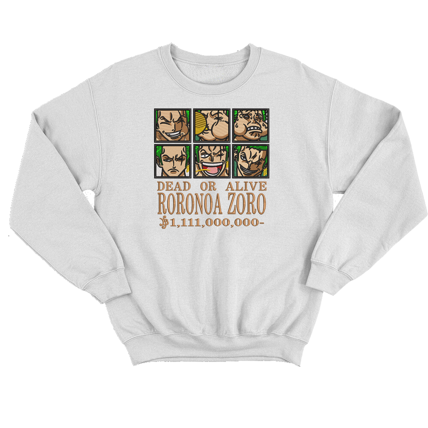 Zoro faces crew neck diver