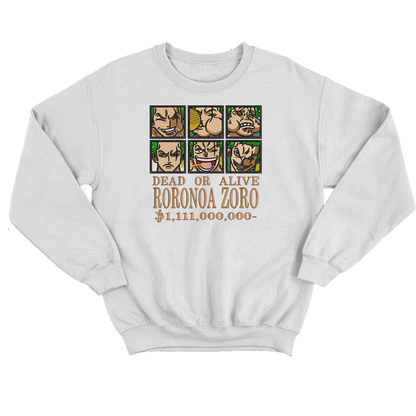 Zoro faces crew neck diver