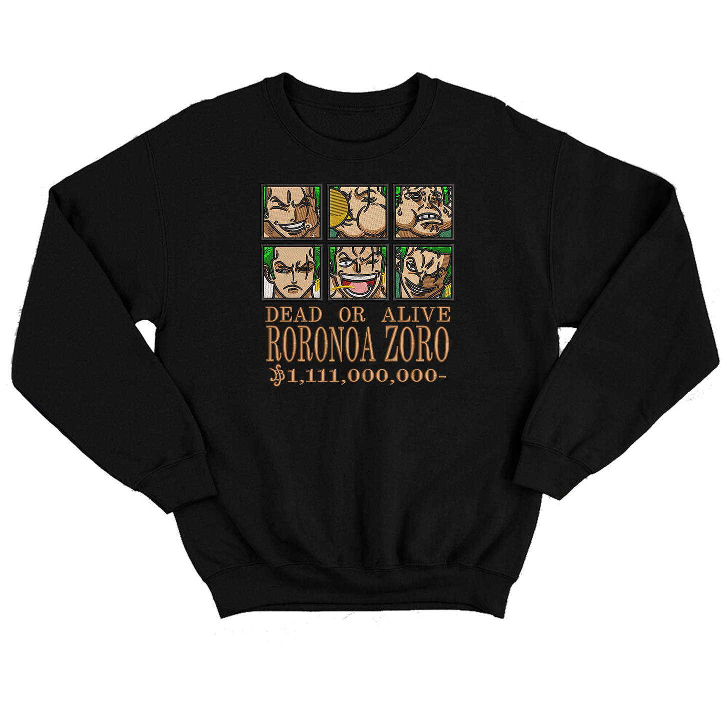 Zoro faces crew neck diver